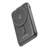 Ārējais akumulators Vention 10000mAh Magnetic Wireless 20W, 1×USB-C, bezvadu uzlāde, melns
