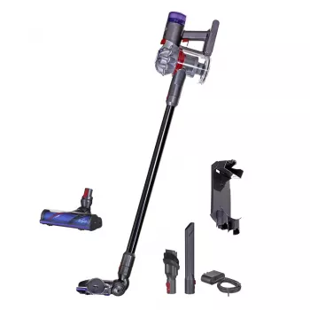 Dyson V8 Advanced 2-in-1 stick putekļsūcējs Battery Dry Bagless Nickel, Silver