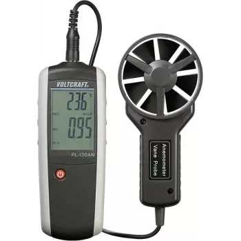 Voltcraft® PL-130 AN anemometrs 0,40–30,00 m/s (PL-130 AN)
