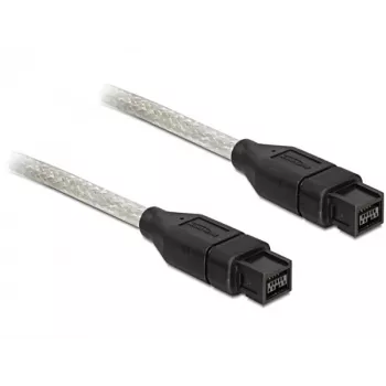 FireWire kabelis DeLOCK FireWire B/B 1,0 m pelēks