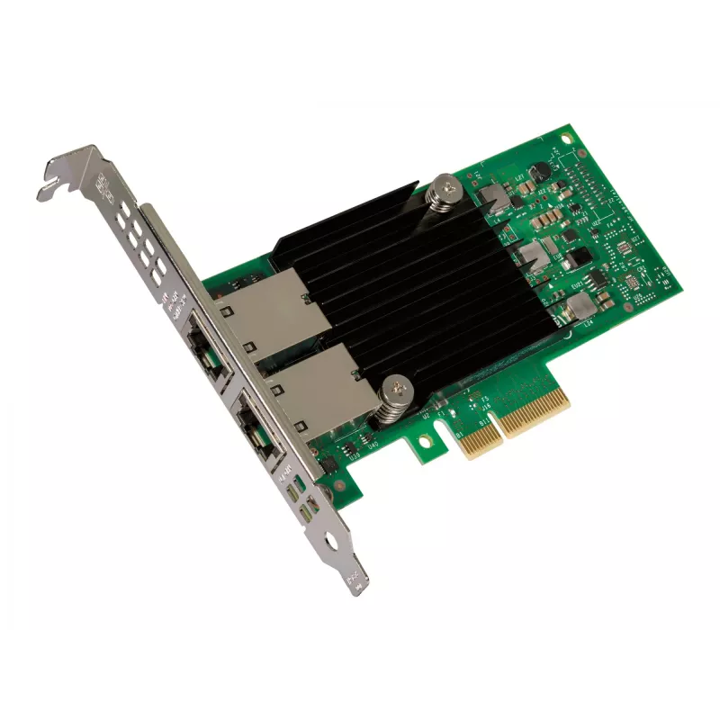 Intel Ethernet Converged Network Adapter X550-T2 - Tīkla adapteris - PCIe 3.0 x4 Low-Profile - 10Gb Ethernet x 2 (X550T2BLK)