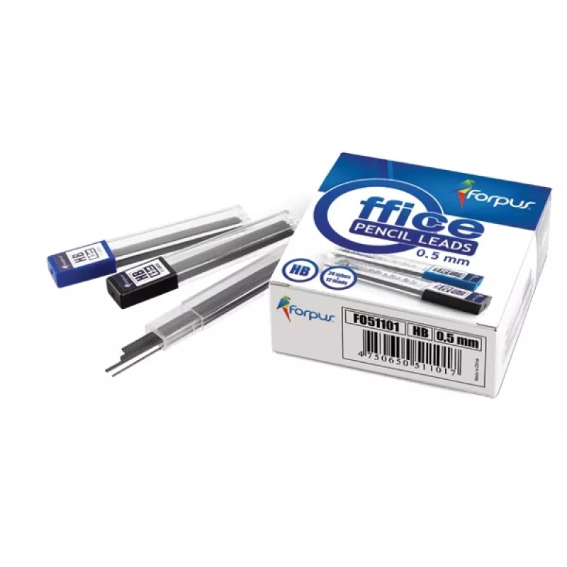 Lead Refill Forpus FO51111 HB pelēka 0.7 mm