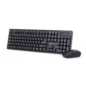 Tastatūras un peles komplekts melns/bezvadu