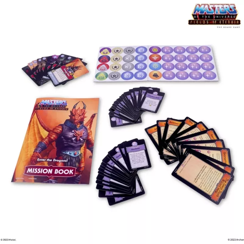 Masters of the Universe Fields of Eternia - Enter the Dragons, galda spēles paplašinājums