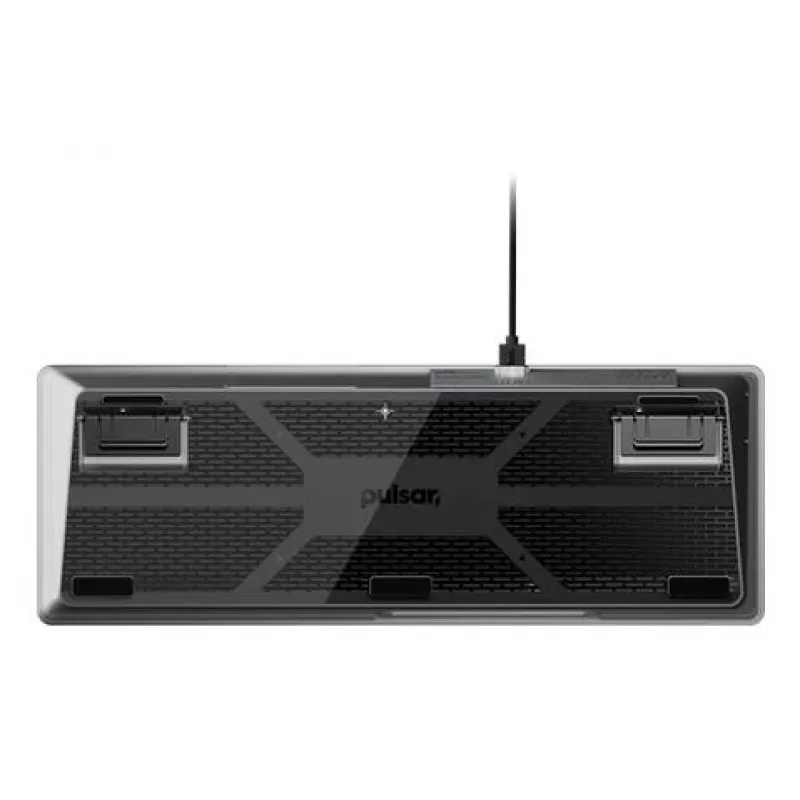 Tastatūra USB Pcmk 2 HE TKL/ANSI melna PCMK2HE801B Pulsar