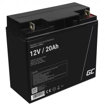 Green Cell AGM10 rūpnieciskais uzlādējamais akumulators Slēgtais svina-skābes (VRLA) 20000 mAh 12 V
