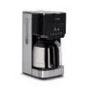 Caso | Kafijas automāts ar diviem izolētiem krūzēm | Taste & Style Duo Thermo | Pilienu | 800 W | Melns/Nerūsējošais tērauds