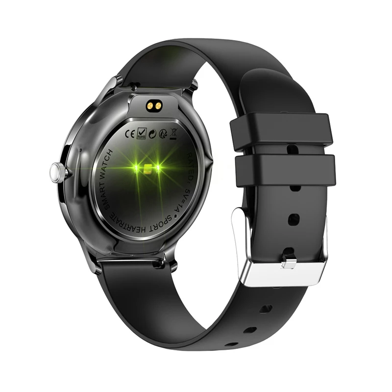 Smartwatch Colmi V89 Melns with Bluetooth and heart rate monitor