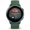 Viedpulkstenis GARMIN vívoactive 6 – sporta pulkstenis, 42 mm alumīnija/polimēra korpuss, AMOLED 1,2 collas, GPS, 5 ATM, optiskais HR, SpO2, 8 GB, zaļš