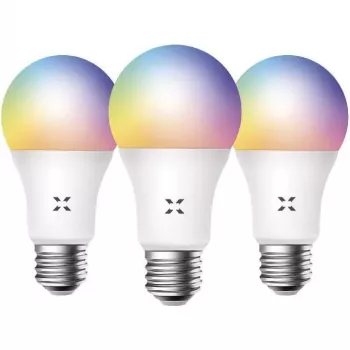 XENON Smart X7021 viedā LED RGB spuldze, 9 W, Wi-Fi, Bluetooth, balta