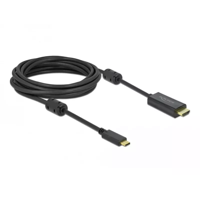 Aktīvs USB Type-C uz HDMI kabelis DeLOCK 85972 4K 60 Hz 5 m