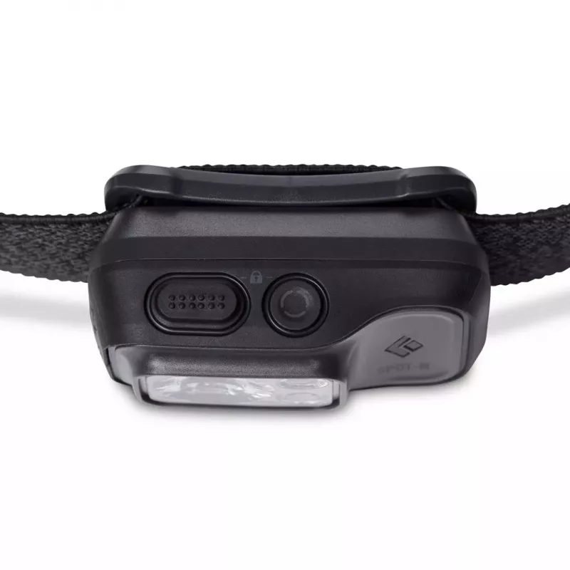 Melns Diamond SPOT 400-R HEADLAMP GRAPHITE galvas lukturis