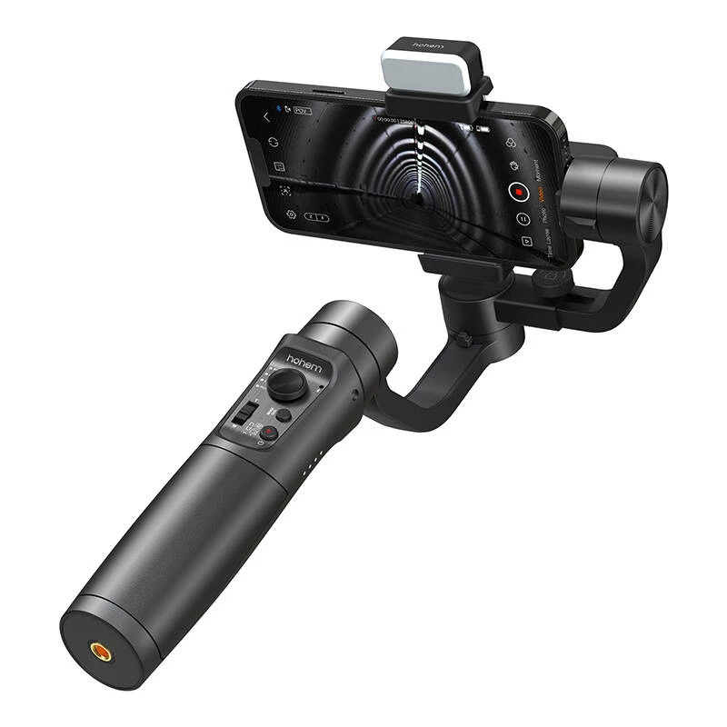 Trīs asu viedtālruņa stabilizators Hohem iSteady Mobile+ Kit iSM5K — 3 asu stabilizācija, saderība ar viedtālruņiem