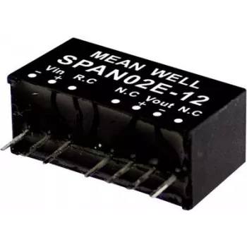 Power adapter/inverter mean well SPAN02E-03 — 2 W output, 0.5 A