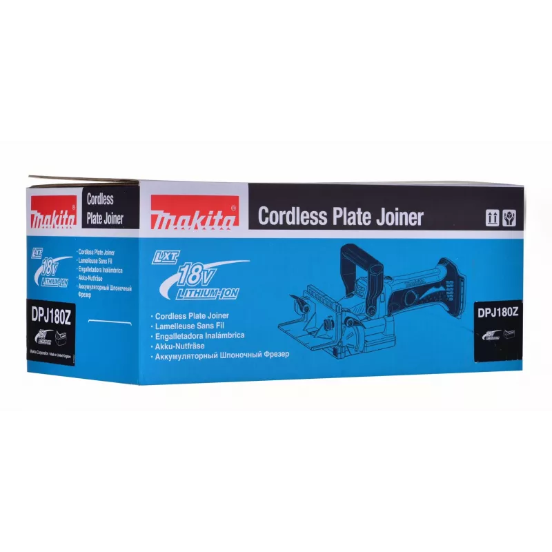 Makita DPJ180Z 18V bezvada plātņu dībeļu frēze
