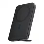 Magnētiskais ārējais akumulators Aukey PB-MS01, 6700 mAh, 15 W (melns)