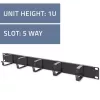 Kabeļu organizators QOLTEC 54515 1U 19 collu statņiem