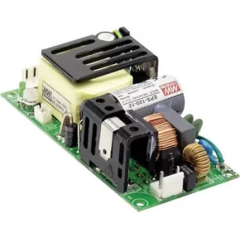 Barošanas adapteris/invertors MEAN WELL EPS-120-24, 120 W, 24 V izeja, maiņstrāvas ieeja 80–264 V, kompakts