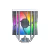Gaisa dzesētājs Montech NX400 ARGB 120 mm balts — 270 W TDP, FDB, 156×74×120 mm