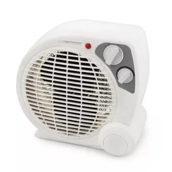 Elektriskais sildītājs ESPERANZA EHH002, elektrisks, maks. 2000 W, regulējams termostats, pelēks/baltas