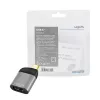 LogiLink CUA0204 USB-C uz DisplayPort savienotāju adapteris Melns Pelēks