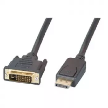EFB-Elektronik DisplayPort/DVI 24+1 kabelis, St-St, 2m, melns Ražotājs: EFB Elektronik (K5564SW.2V2)