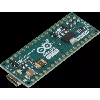 Arduino mikrokontrollera plate, Micro bez savienotāja ATmega32u4 (A000093)