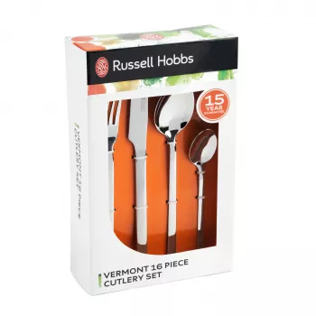 Galda piederumu komplekts Russell Hobbs BW028422EU7, 16 gab., nerūsējošais tērauds