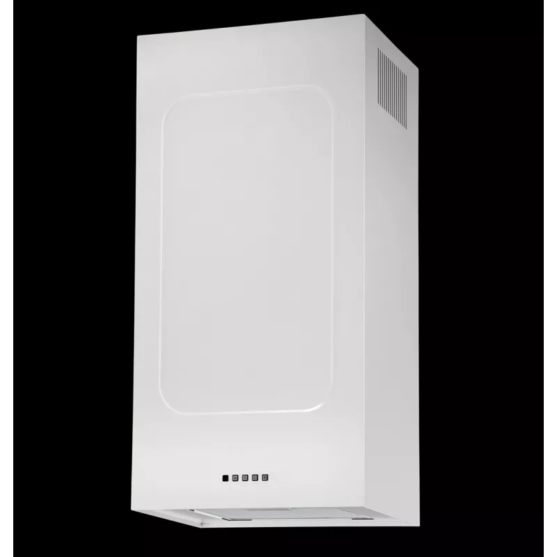 Akpo WK-12 Carmen balta pusmatēta T800 lineārā LED tvaika nosūcējs