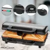 ProfiCook PC-ST 1092 - Sviestmaižu cepējs - 900 W - Nerūsējošais tērauds/Melns