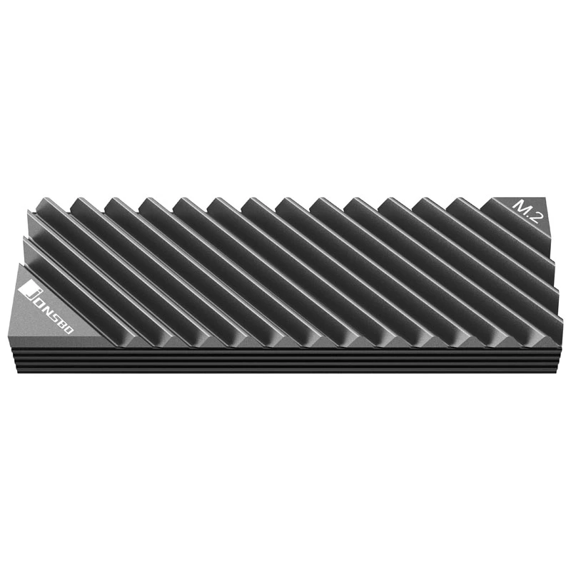 Dzesētājs/Radiators Jonsbo M.2-3 pelēka Melns Pelēks 24.4mm 73mm 9.6mm