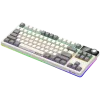 LORGAR KBP70TKLW, bezvadu TKL mehāniskā spēļu tastatūra Pro, bēša, EN izkārtojums