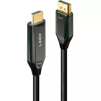 Lindy 3m Active DisplayPort 1.4 to HDMI 8K60 kabelis, 3 m, DisplayPort, HDMI, vīrišķais, vīrišķais, taisns