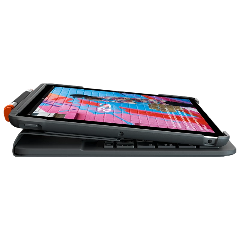 Klaviatūra Logitech plāns Folio iPad (7., 8. un 9. paaudzei)