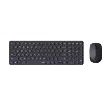 Bezvada pele RAPOO 9310M multi-mode — melna