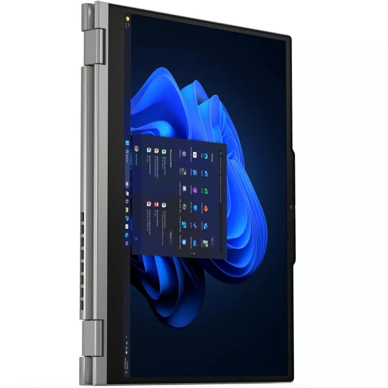 Lenovo ThinkPad L13 2-in-1 Gen 6 (Intel) Intel Core Ultra 5 225U Hibrīds (2-in-1) 33,8 cm (13,3 collu) Skārienekrāns WUXGA 16 GB LPDDR5x-SDRAM 512 GB SSD Wi-Fi 6E (802.11ax) Windows 11 Pro Vācu pelēks