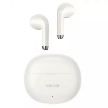 Usams US-YO17 TWS austiņas - Rhymbo sērija BT5.3 (bez trokšņu slāpēšanas, 7h, bezvadu), beige