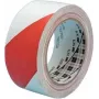 PVC marķēšanas lente 3M 767i — 33 m garums, 50 mm platums, sarkana/balta