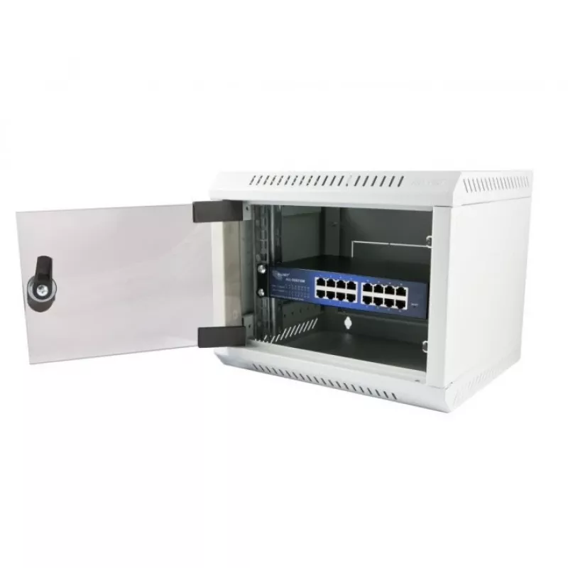 Pārvaldāms slēdzis ALLNET 112534 L2 Gigabit Ethernet 16 porti 19U melns