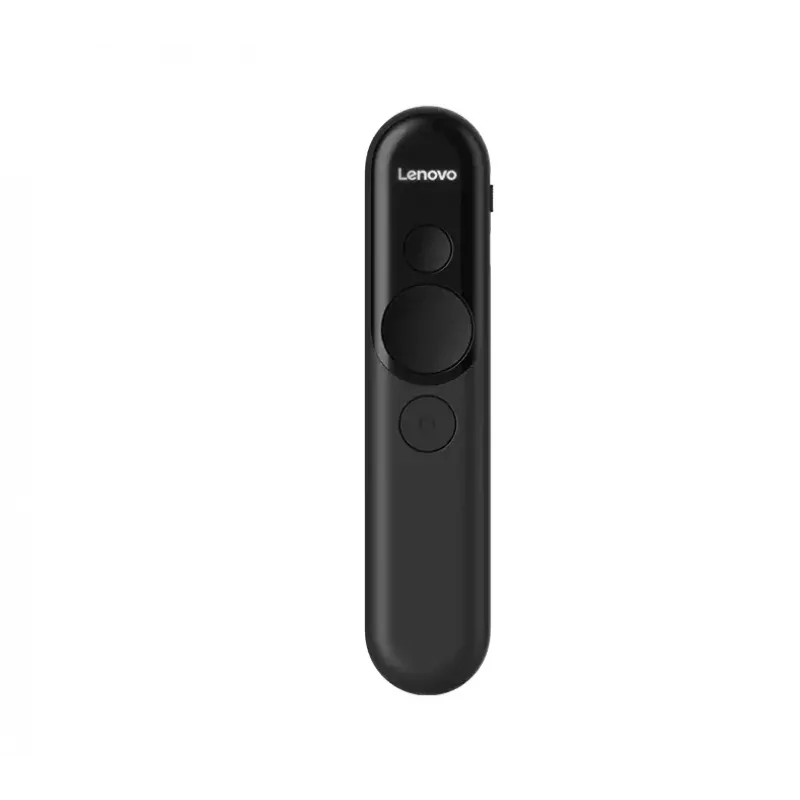 Lenovo | Lāzera uzlādējama prezentācijas tālvadības pults | Melna