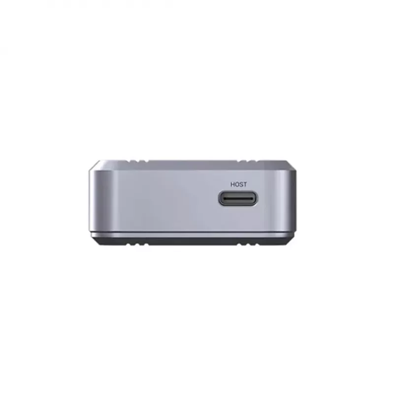 SSD korpuss Unitek S1242AGY01-EU USB4 40Gbps, M.2 NVMe, līdz 8TB, alumīnijs/plastmasa, aktīvā dzesēšana