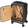 Salona koferis Rivacase 8180 Clark ECO – rokas bagāža, cietais korpuss, melns