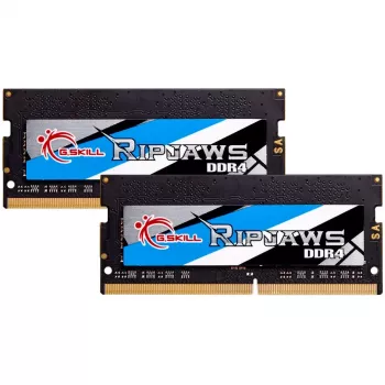 G.Skill Ripjaws - DDR4 - Komplekts - 32 GB: 2 X 16 GB - SO-DIMM 260-pin - 3200 MHz / PC4-25600 - Bez buferizācijas