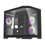 Datora korpuss Darflash FT418 + 6 aRGB ventilatori (melns)