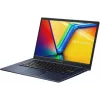 Portatīvais dators ASUS Vivobook 14 X1404VA-V14.I38128 14 collu FHD, Intel Core i3-1315U, 8GB RAM, 128GB SSD, Windows 11 Home (S režīms), Klusā zilā krāsā