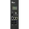 Inter-Tech SA-1632WN PDU (strāvas sadales bloks) 16x C13 ligzdas, pārvaldīts/uzraudzīts, 100–240V, 32A, TCP/IP, SNMP, melns