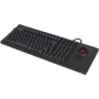 KeySonic KSK-8202ELU-T (UK) tastatūra Universāla USB QWERTY UK angļu Melna