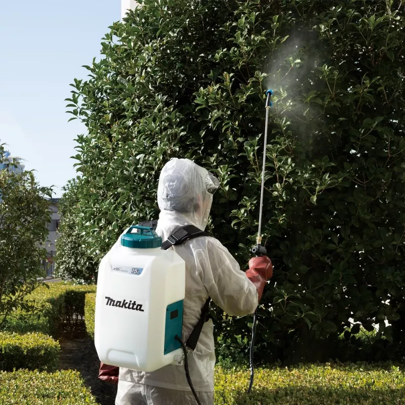 Makita DUS158Z dārza smidzinātājs Mugursomas dārza smidzinātājs 15 L