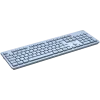 CANYON tastatūra HKB-W01 UK/US AAA bezvadu zila
