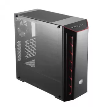 Cooler Master MB520-KGNN-S01 MasterBox 520 Black, ATX, Midi-Tower, caurspīdīgs sānu panelis no malas līdz malai